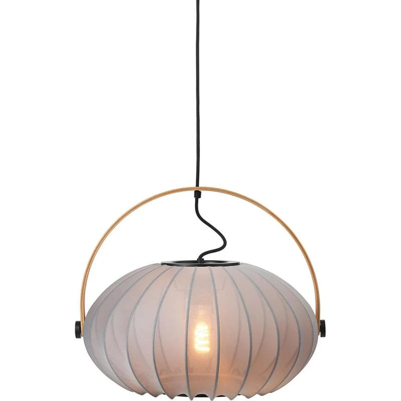 DC Ø40 TEKSTIL PENDEL GRÅ - Halo Design