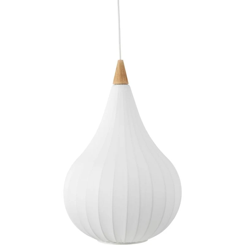 DROPS Ø38 TEKSTIL PENDEL HVID - Halo Design