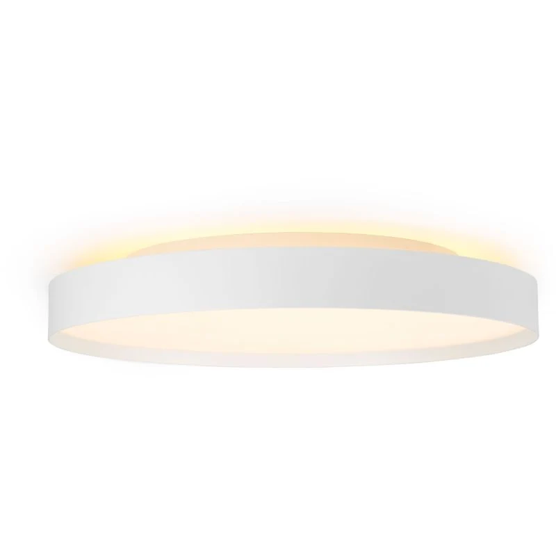 Backlight Full Ø50 Plafond - Hvid, integreret LED og 3-trins dæmp