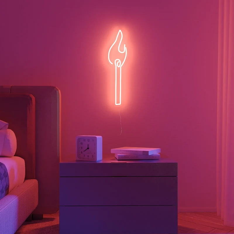 Match made in... by Girl Knew York - signe en néon LED