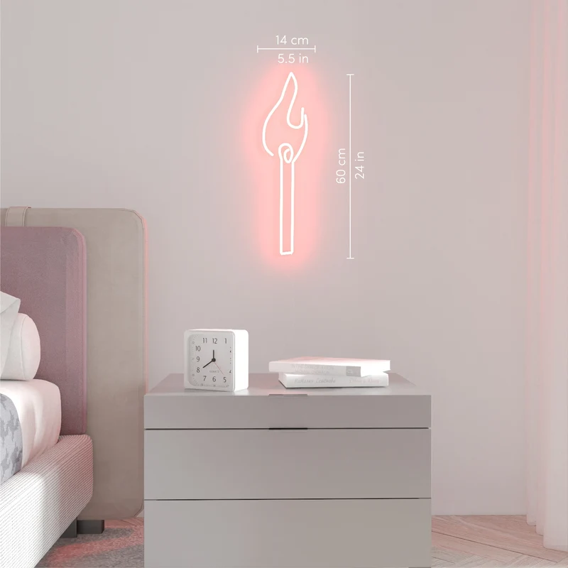 Match made in... by Girl Knew York - signe en néon LED