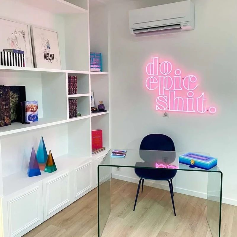 Do Epic Shit, signe en néon LED