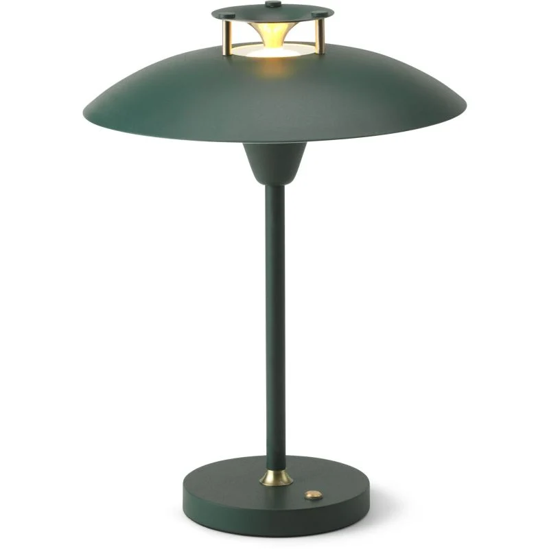 STEPP 1-2-3 Portable - Mørke Grøn - Bærbar LED-bordlampe fra Halo Design