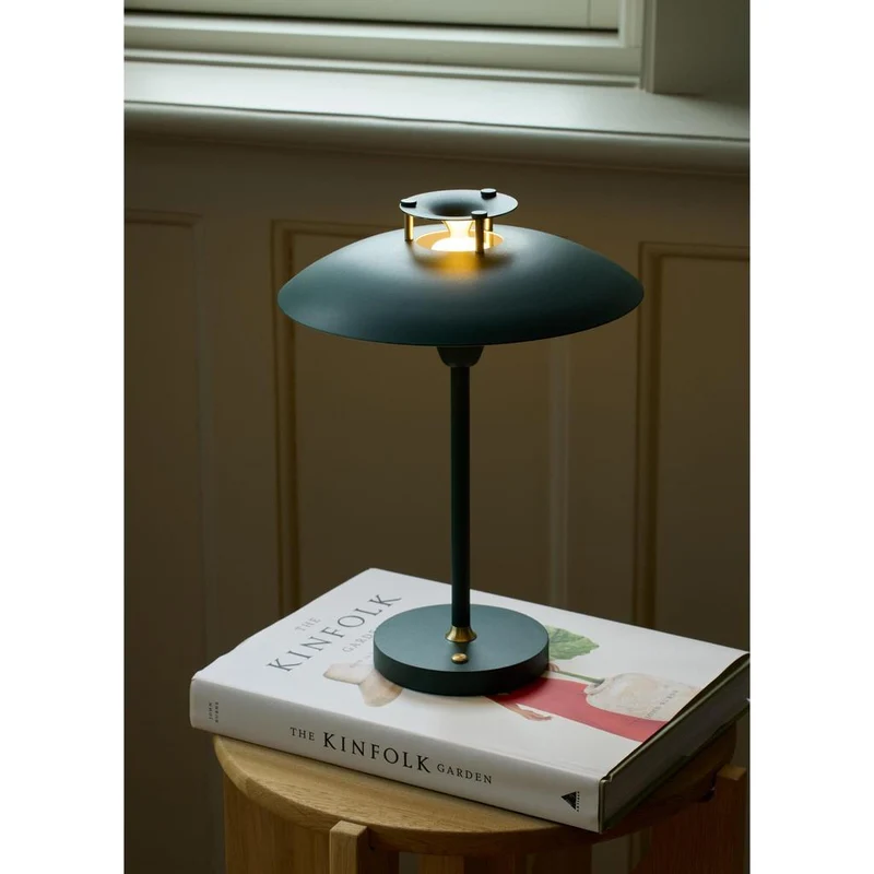STEPP 1-2-3 Portable - Mørke Grøn - Bærbar LED-bordlampe fra Halo Design