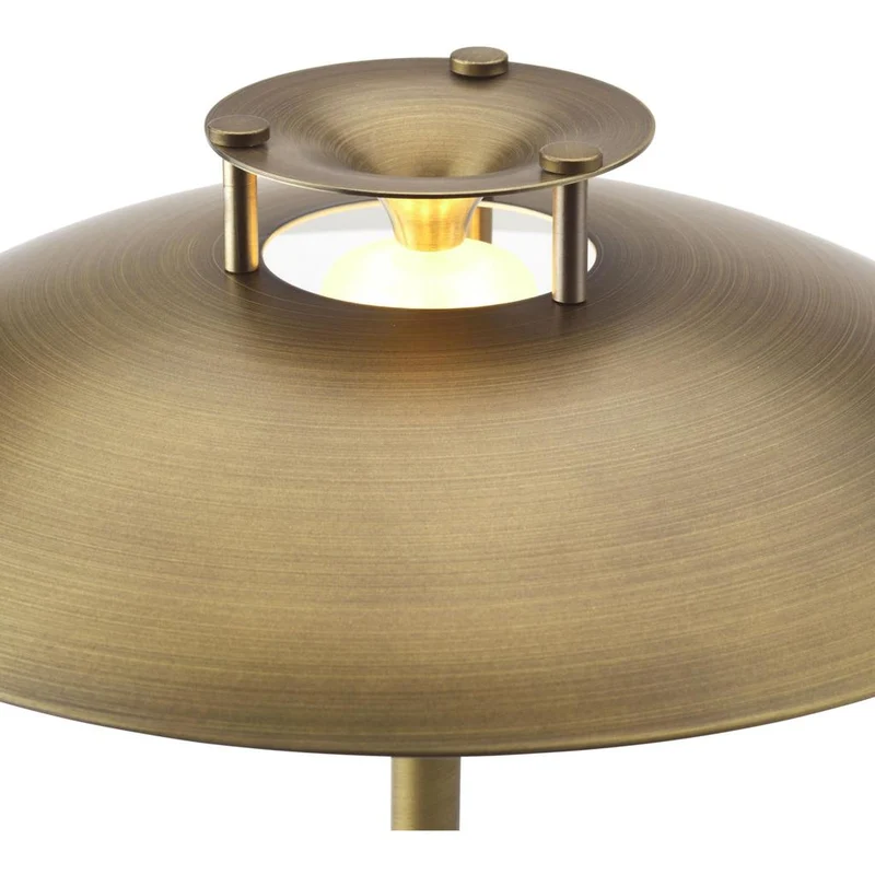 Stepp 1-2-3 Portable - Antique Finish - Genopladelig bordlampe med klassisk touch
