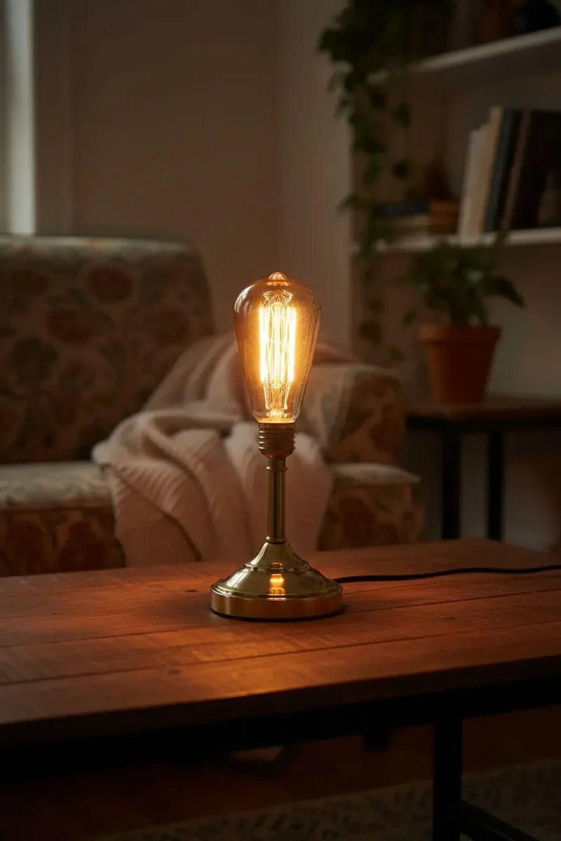 Ampoule Edison ST64 E27 Filament Tungstène 60W
