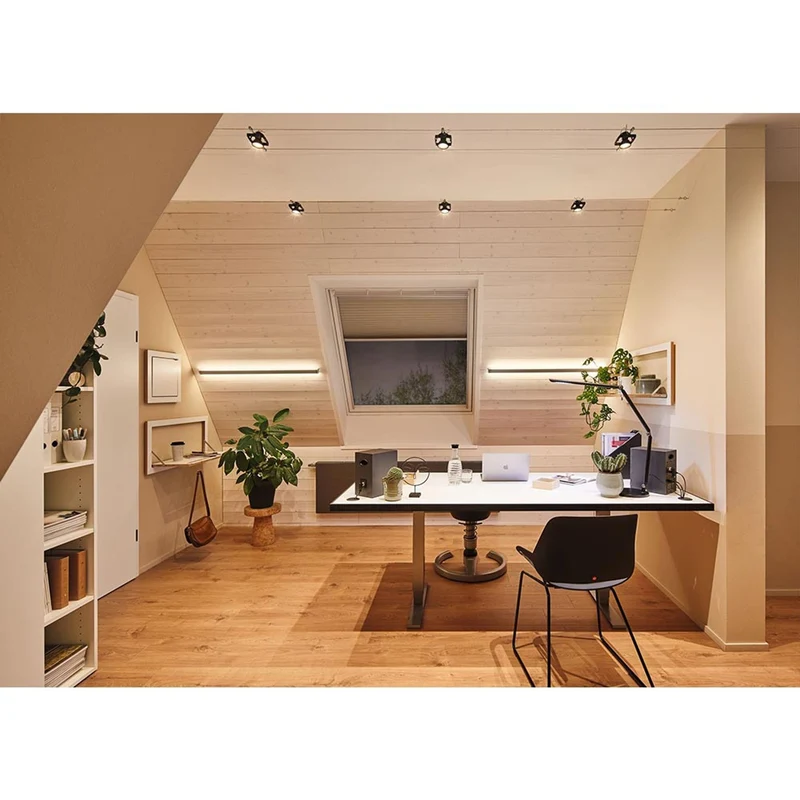 GU5,3 6,5W LED Reflektor 4000K Dimmbar Schwarz-Matt