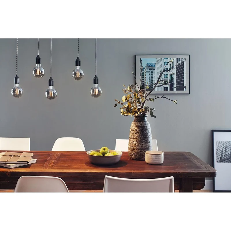 E14 4W LED Kerze Dimmbar 1800K Rauchglas
