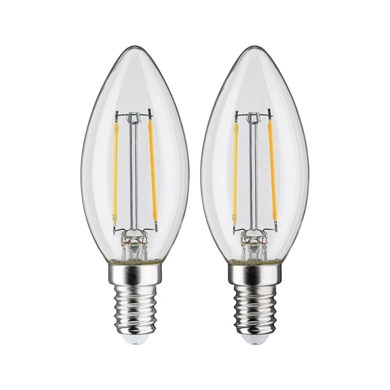 E14 2,7W LED Kerze Filament 2700K Klar