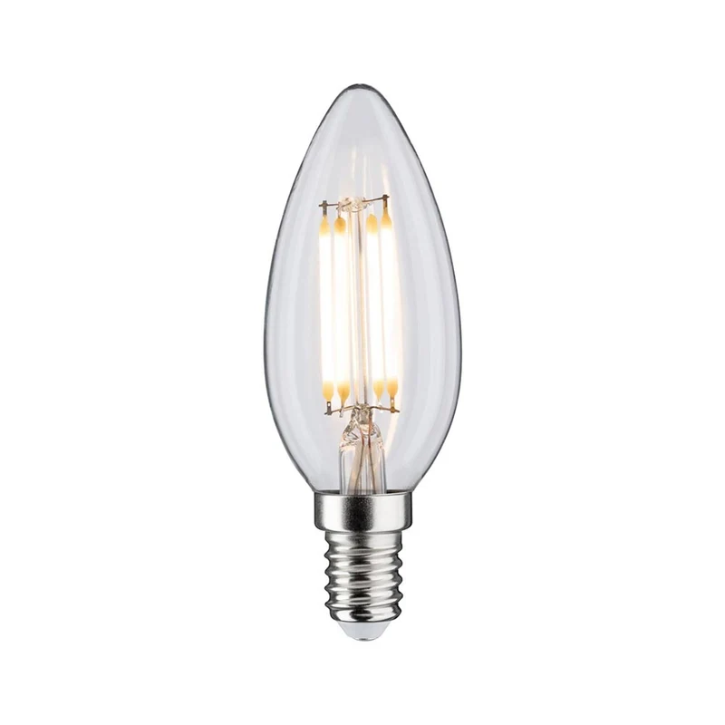 E14 5W LED Kerze mit 3 Stufen-Dimmer 2700K Filament Klar