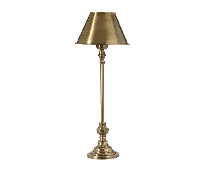Lampe dorée art déco Salon