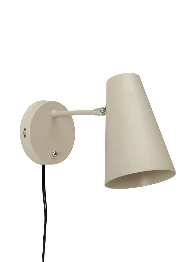 Applique murale en métal beige de Chambre