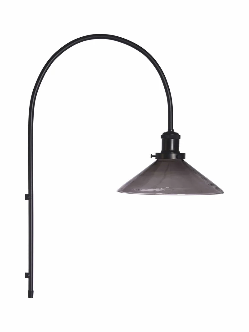 Applique murale moderne noire pour lit Chambre