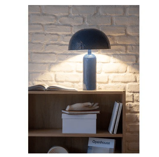 Lampe champignon bleue de Salon