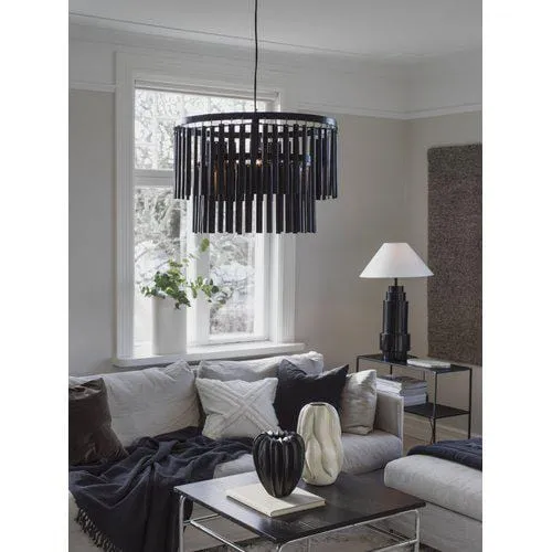 Lustre noir design