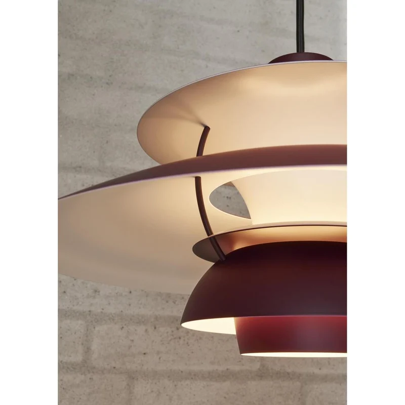 PH 5 - Pendel - Monochrome Burgundy - Louis Poulsen