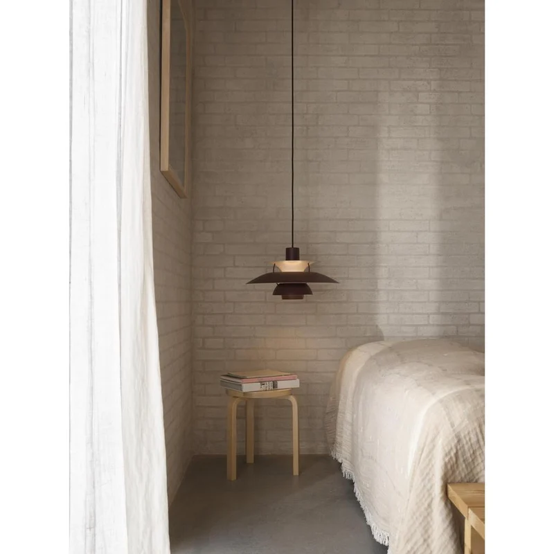 PH 5 - Pendel - Monochrome Burgundy - Louis Poulsen