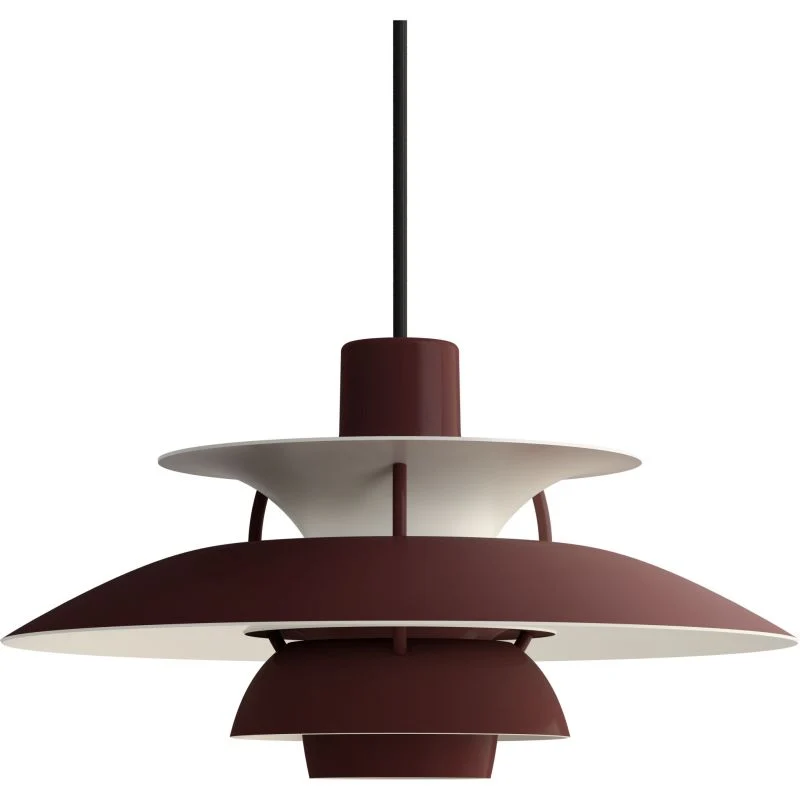 PH 5 Mini - Pendel - Monochrome Burgundy - Louis Poulsen