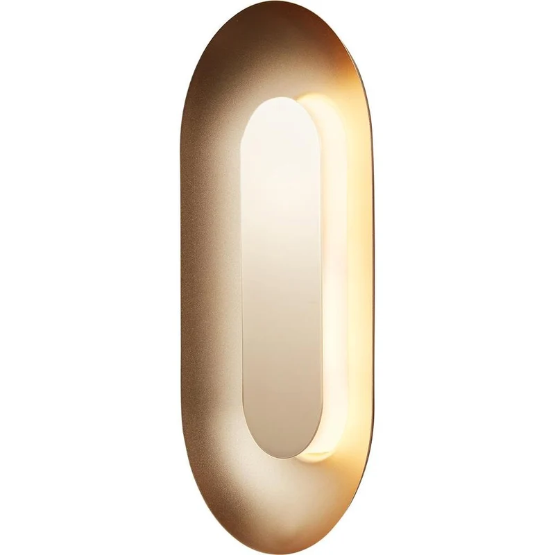 SASI LILLE VÆGLAMPE MESSING LED