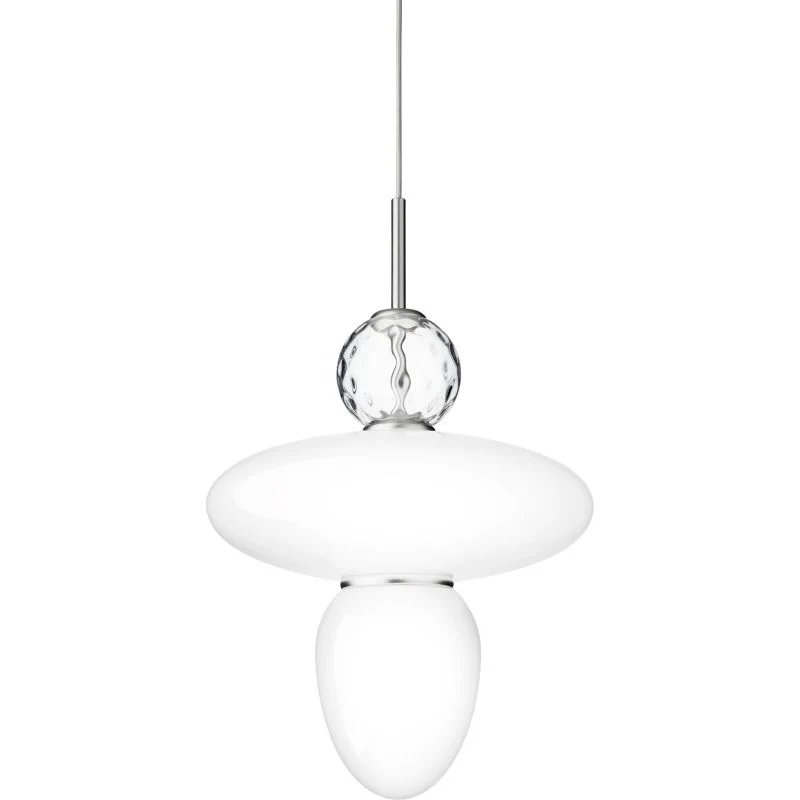 RIZZATTO 43 PENDEL SATINSØLV/OPAL