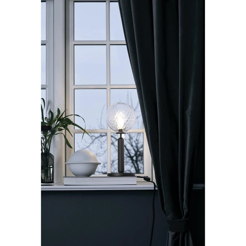 MIIRA BORDLAMPE STENGRÅ/KLAR