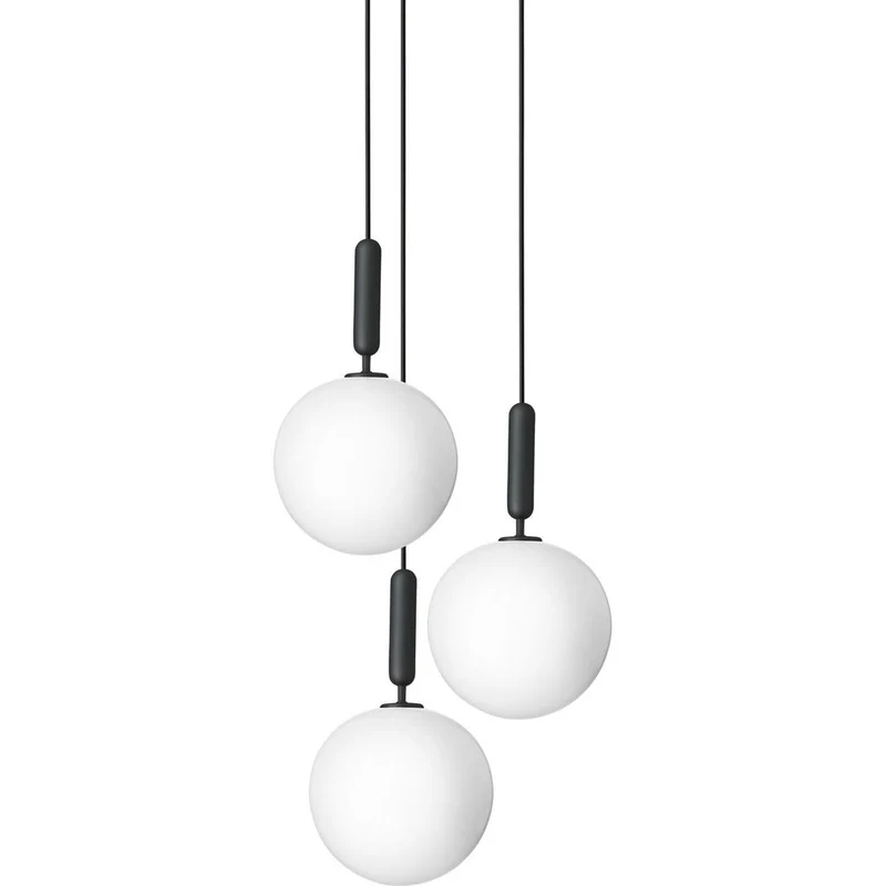 MIIRA 3 LARGE KLYNGE STENGRÅ/OPAL