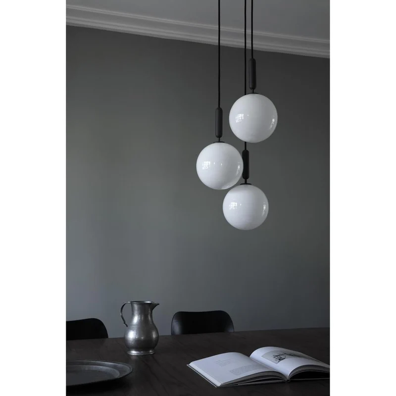 MIIRA 3 LARGE KLYNGE STENGRÅ/OPAL