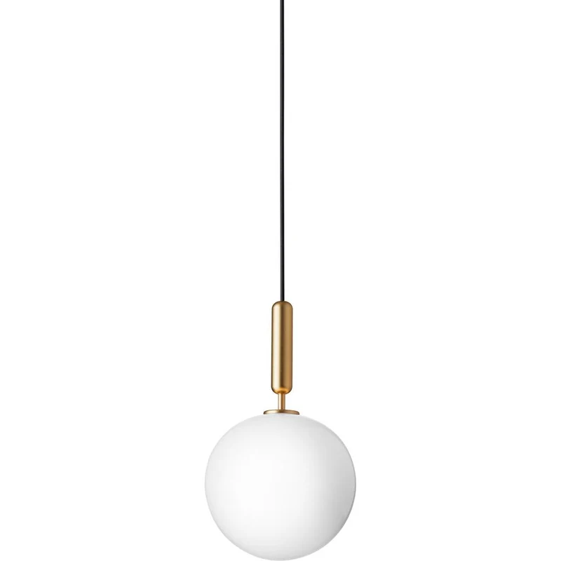 MIIRA 1 LARGE PENDEL MESSING/OPAL
