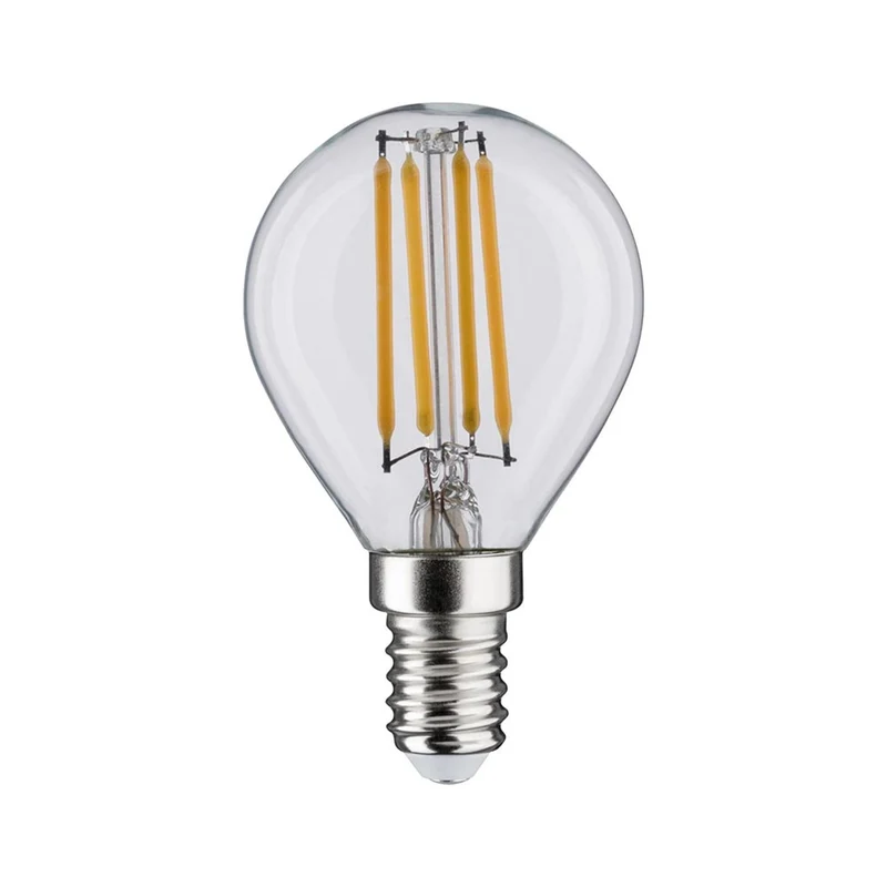 E14 4,8W LED Tropfen Filament 2700K Dimmbar Klar