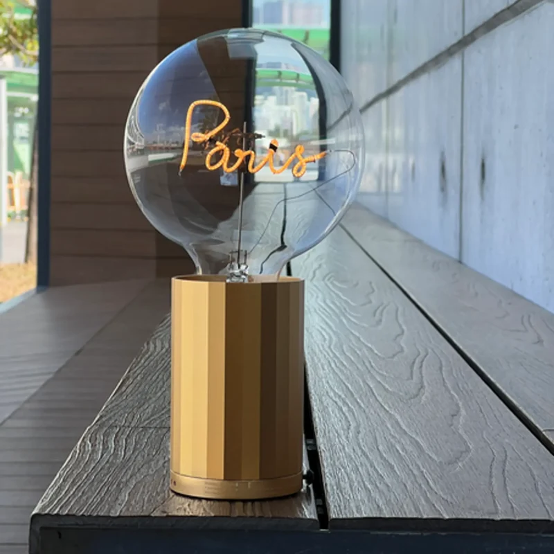 Ampoule décorative LED sans Fil "Paris" - Message In The Bulb