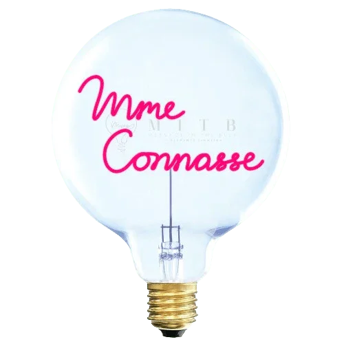 Ampoule décorative LED "Mme Connasse" - Message In The Bulb