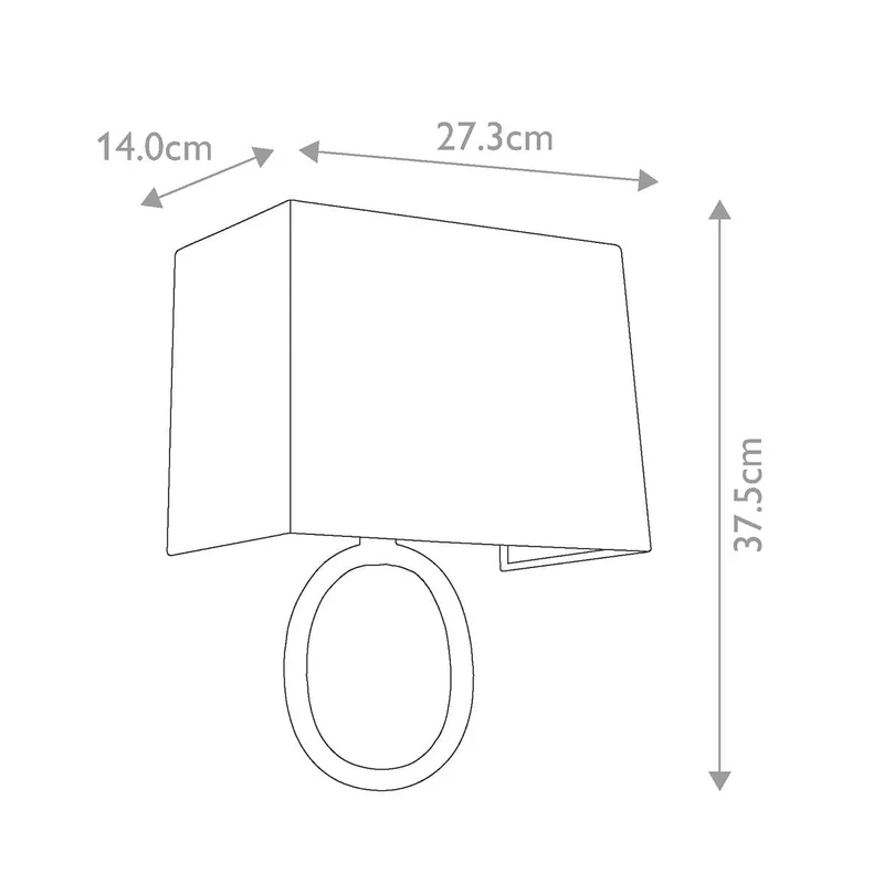 Applique Murale Lin Blanc