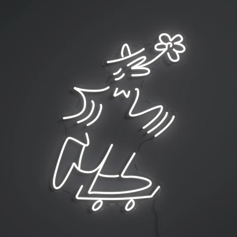 Gus Gus by Lucas Beaufort, signe en néon LED