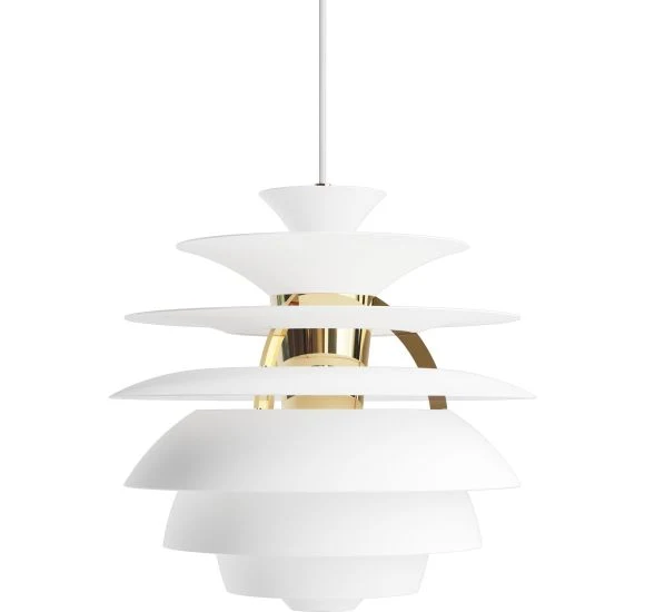 PH Snowball - Soft White / Messing Metalliseret | Louis Poulsen