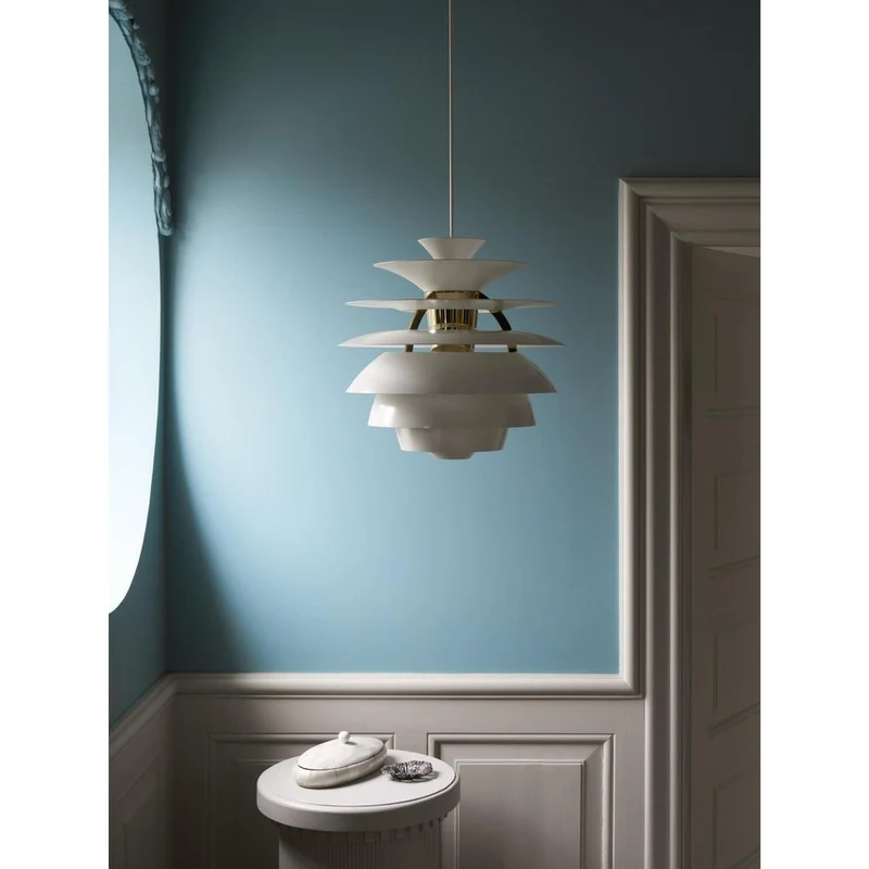 PH Snowball - Soft White / Messing Metalliseret | Louis Poulsen