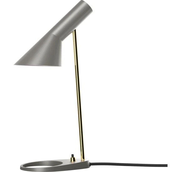 AJ Mini - Bordlampe - Messing/Varm Grå