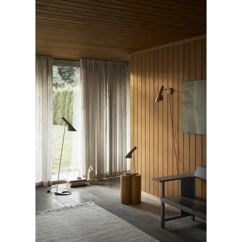 AJ Mini - Bordlampe - Messing/Varm Grå
