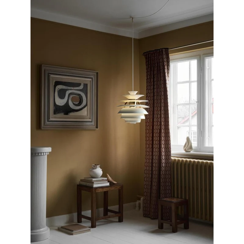 PH Snowball - Pendel - Dusty Green & Metalliseret Messing (Louis Poulsen)