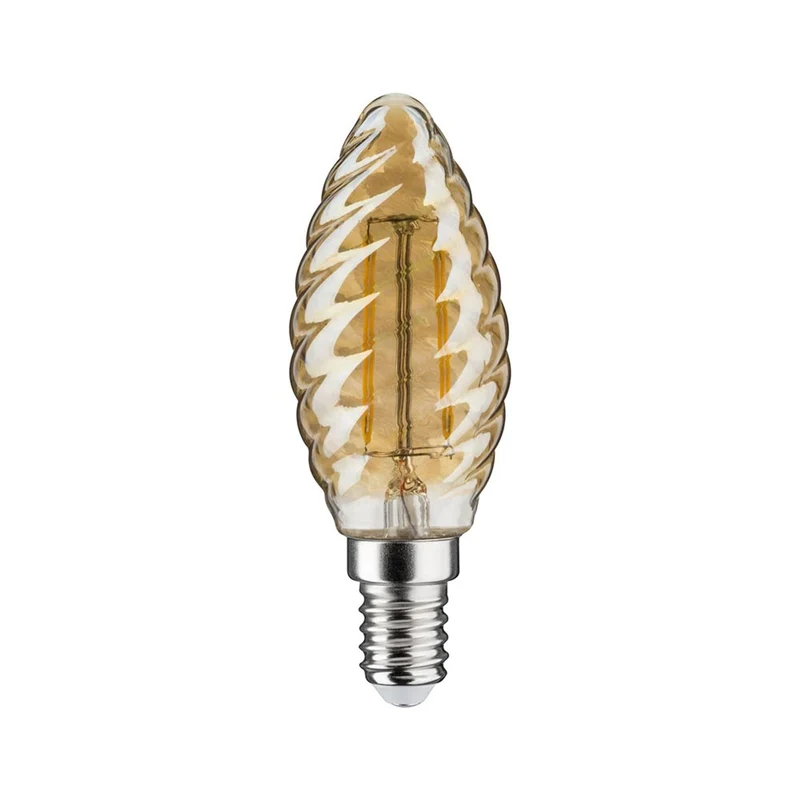 E14 2,6W Vintage Edition LED Kerze gedrehtes Glas 2500K