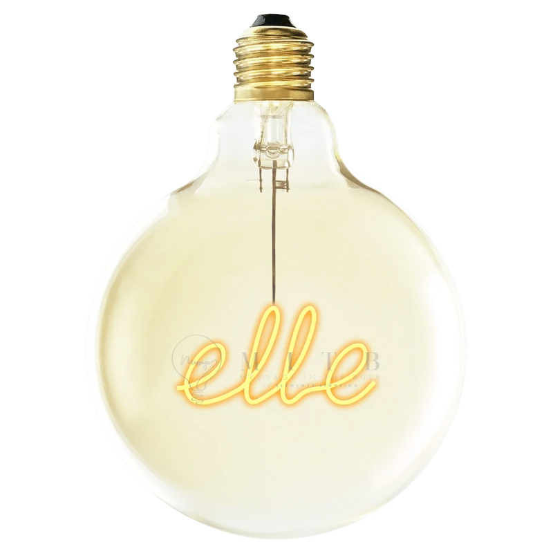 Ampoule décorative LED "Elle" à suspendre - Message In The Bulb