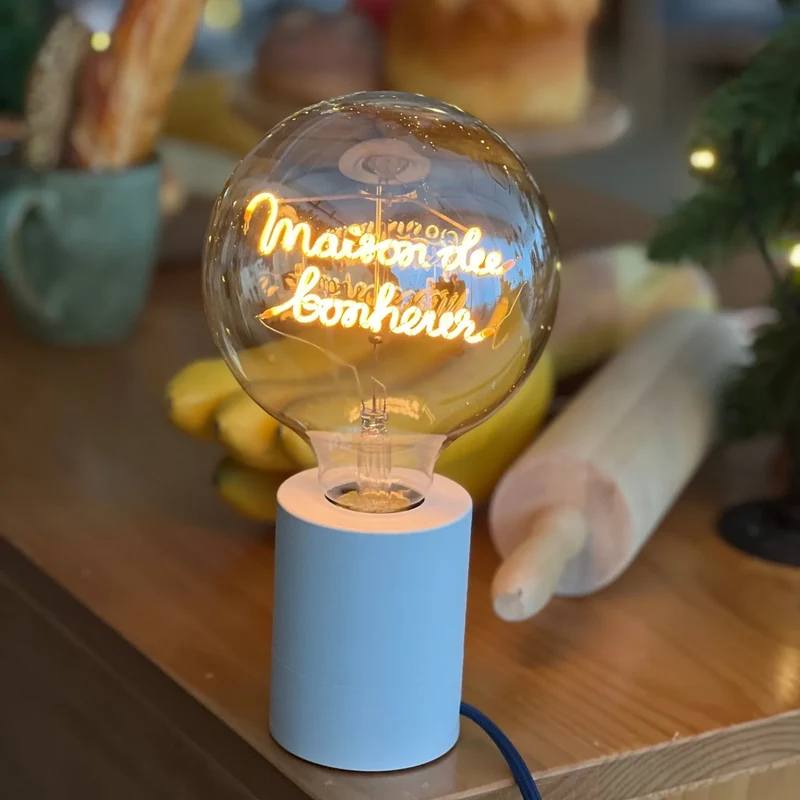 Ampoule décorative LED "Maison du Bonheur" - Message In The Bulb