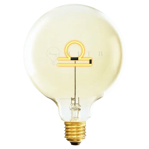 Ampoule décorative LED "Zodiac - Balance" - Message In The Bulb