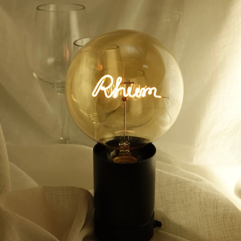 Ampoule décorative LED "Rhum" - Message In The Bulb
