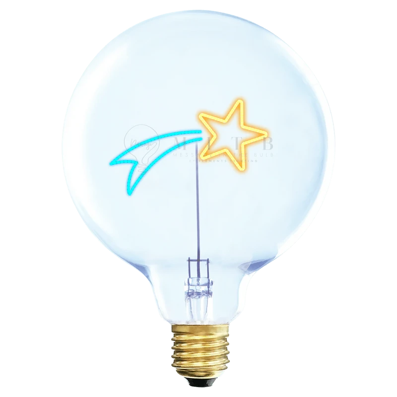 Ampoule décorative LED "Shooting Star" - Message In The Bulb