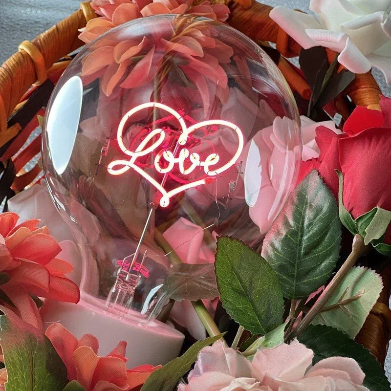 Ampoule décorative LED "Love" - Message In The Bulb