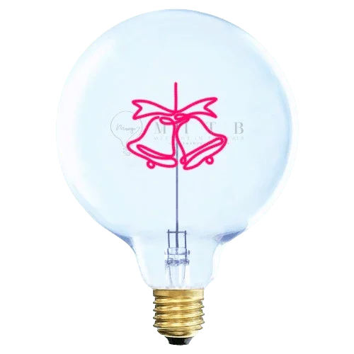 Ampoule décorative LED "Xmas Bells" - Message In The Bulb