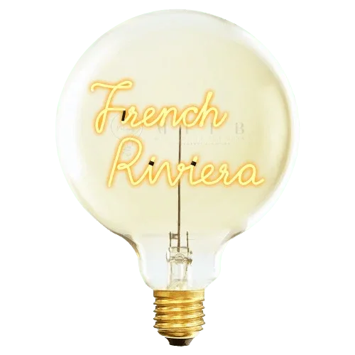 Ampoule décorative LED "French Riviera" - Message In The Bulb