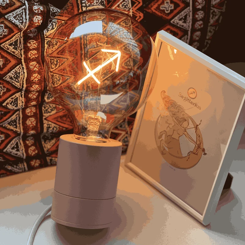 Ampoule décorative LED "Zodiac - Sagittaire" - Message In The Bulb