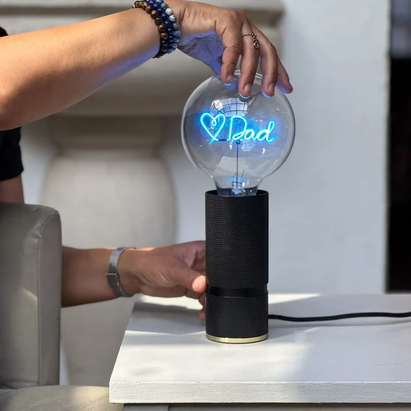 Ampoule décorative LED "Love Dad" - Message In The Bulb