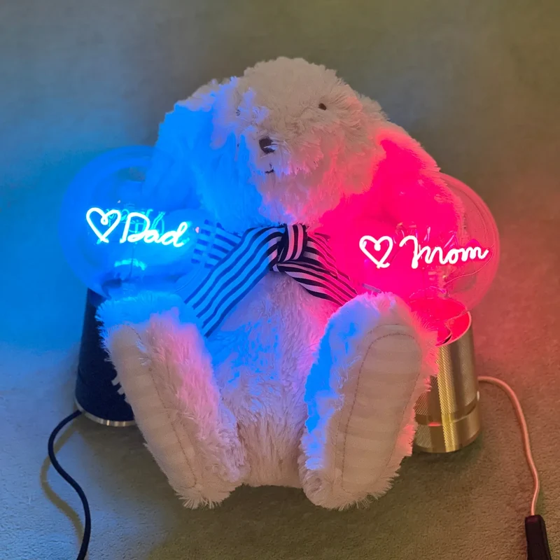 Ampoule décorative LED "Love Dad" - Message In The Bulb